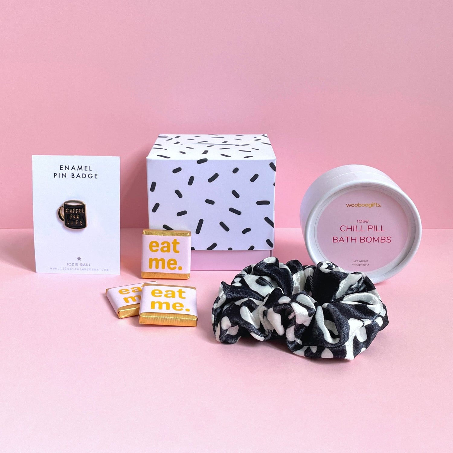 Curated gift box cubes