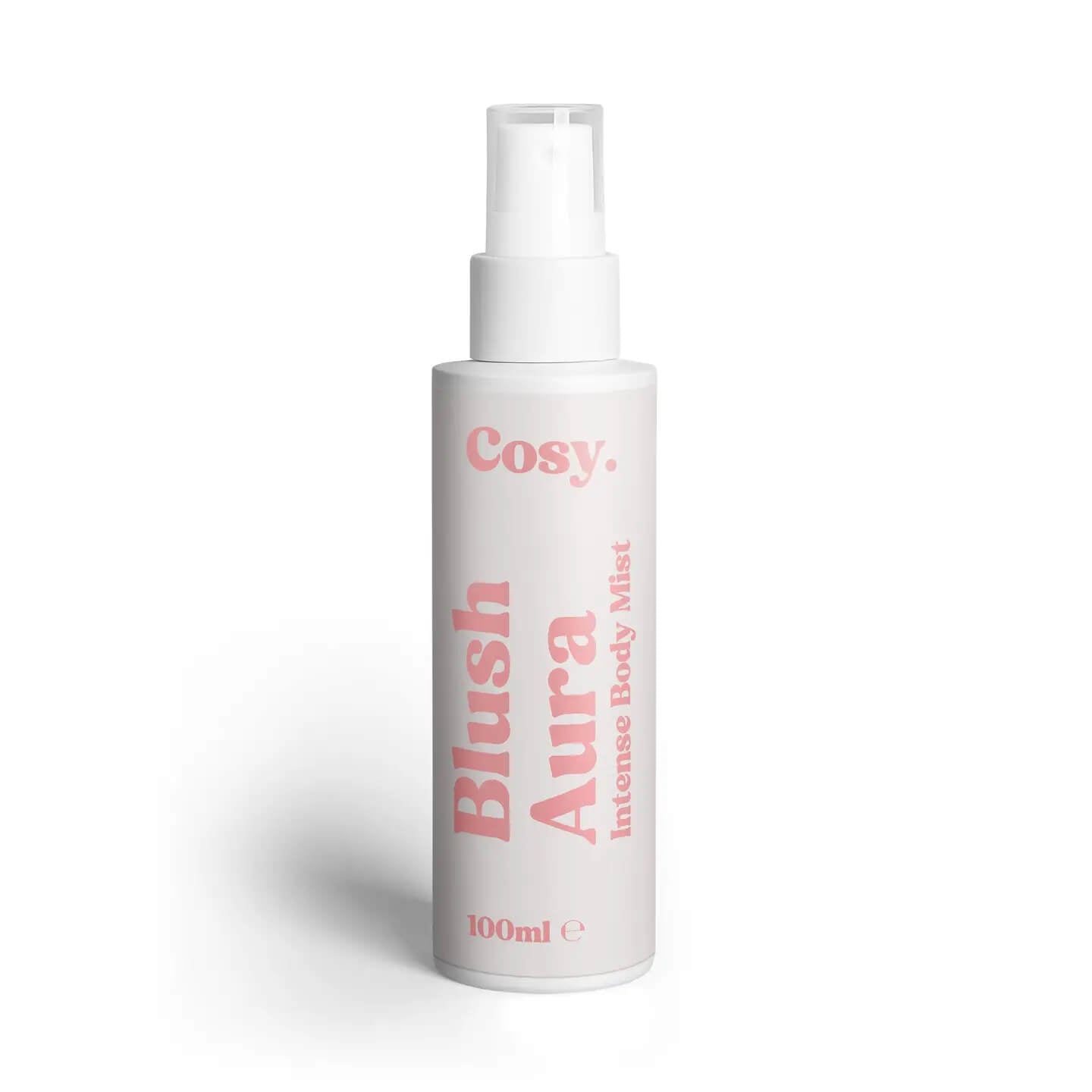 Cosy Cosmetics Blush Aura Intense Body Mist 100ml with fresh floral fragrance featuring pear, bergamot, neroli, amber and musk.