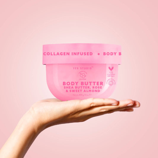Body Butter - Rose and Sweet Almond, 400g