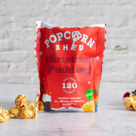 Christmas Pudding Gourmet Popcorn, 24g