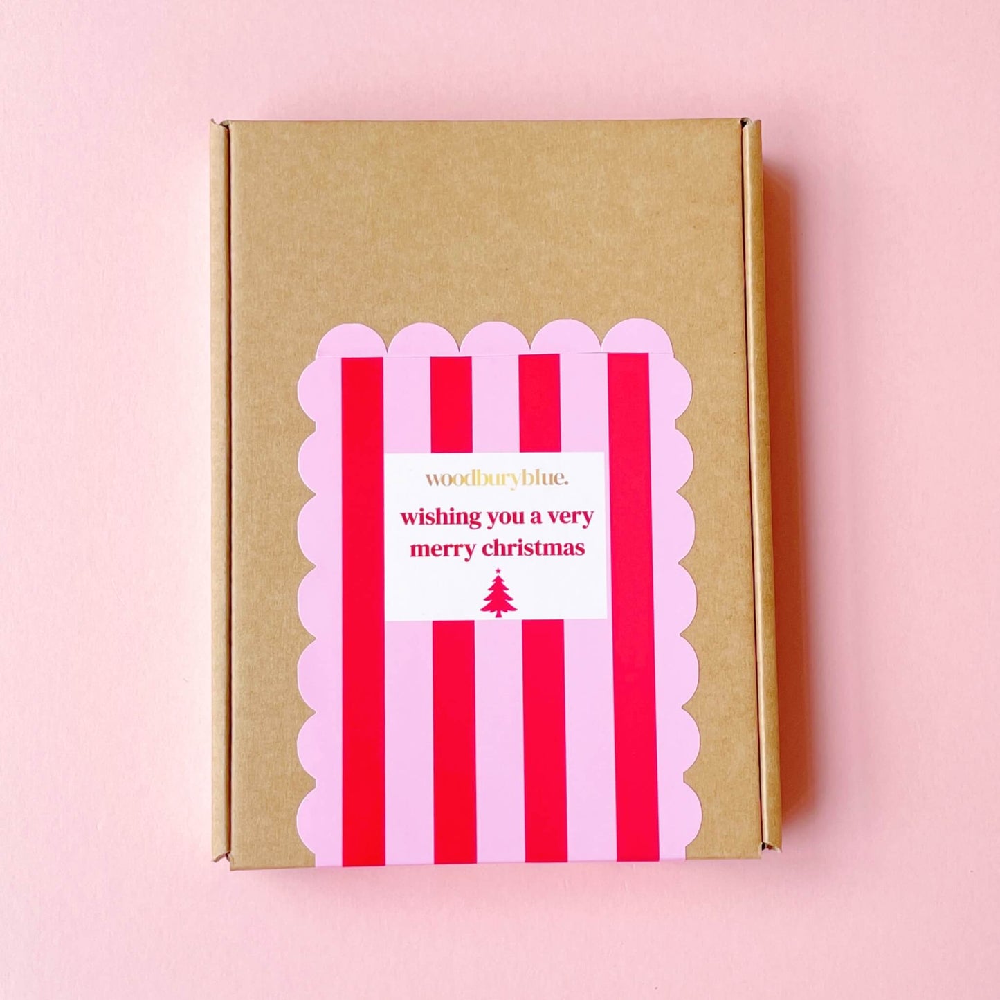 Socks and Chocs Letterbox Gift - Merry Christmas