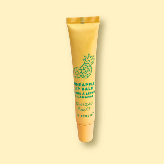 Pineapple scented lip balm in 12ml tube