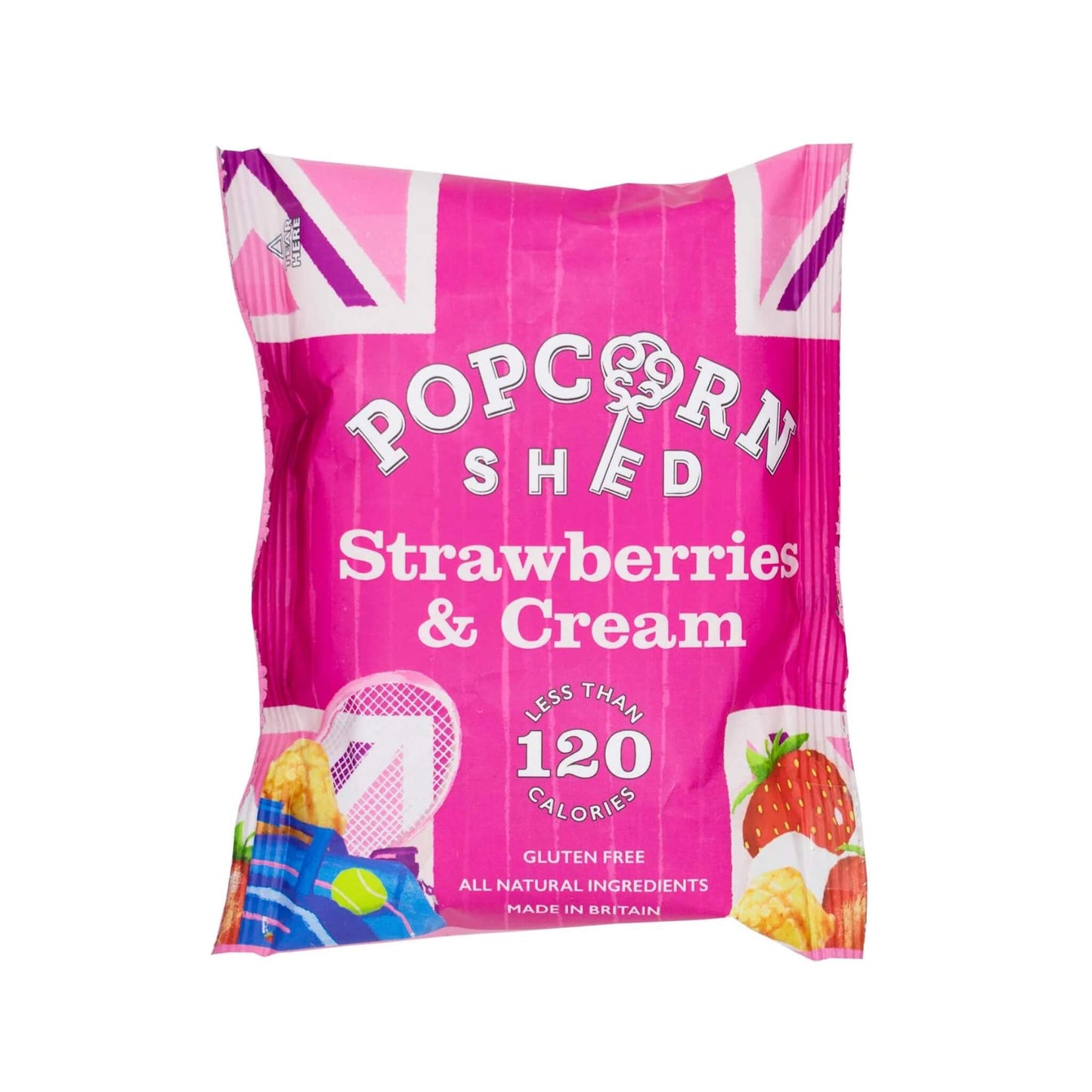 Strawberries & Cream Gourmet Popcorn, 24g