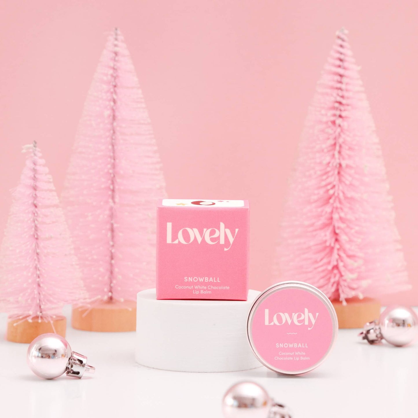 Snowball Coconut White Chocolate Lip Balm (limited Edition)