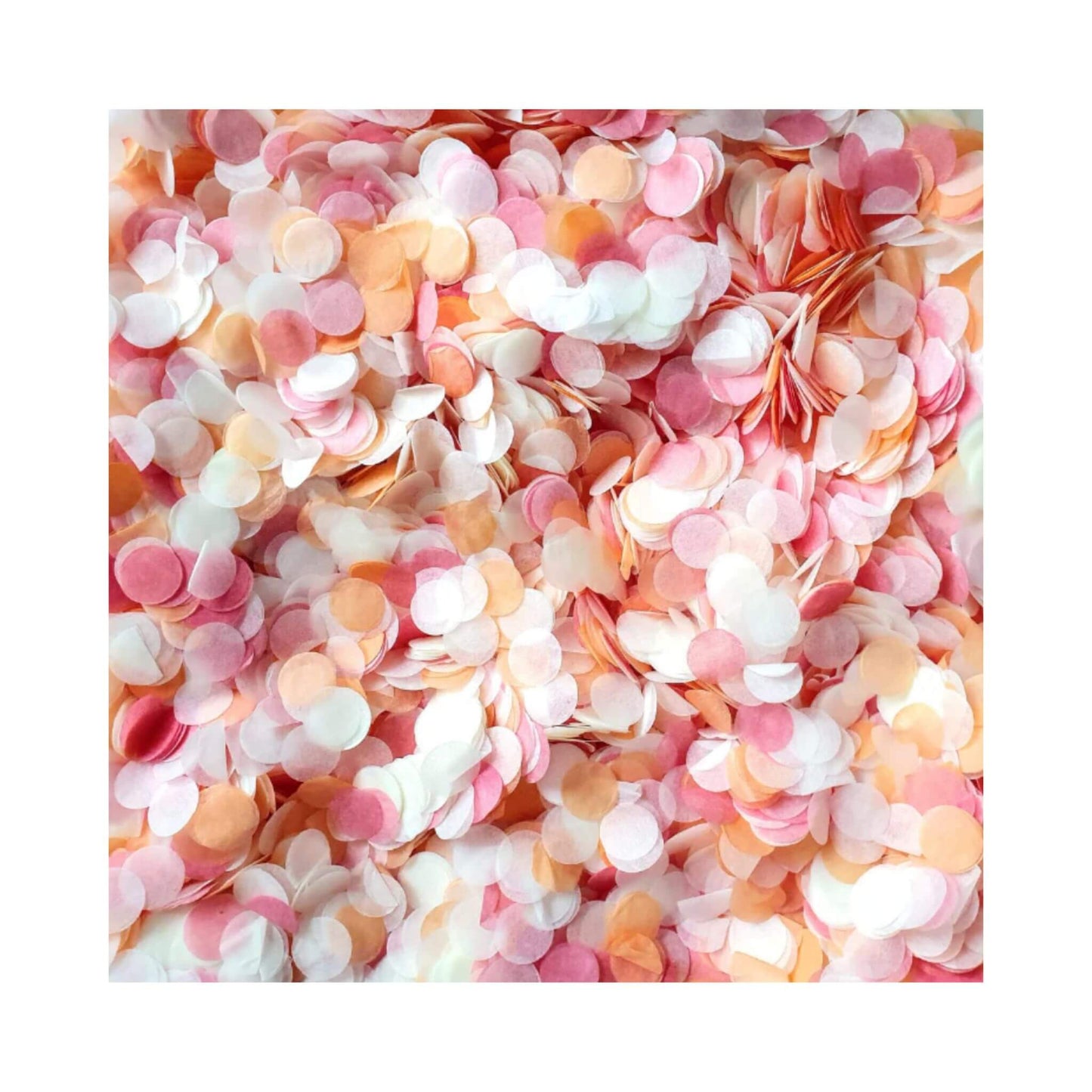 Summer pastels biodegradable confetti sprinkles