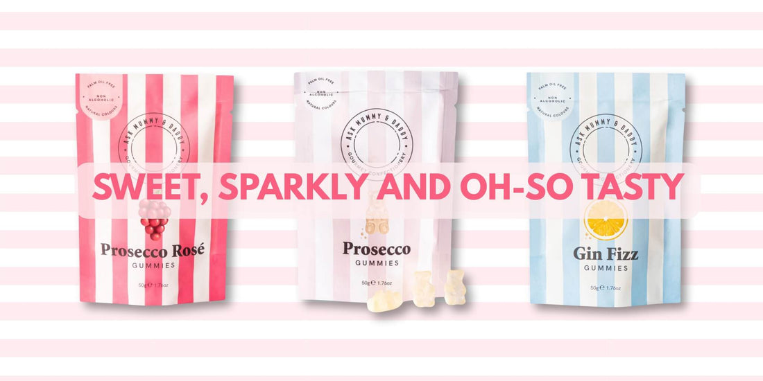 Alcohol-free grown-up gift ideas, cocktail gummy sweets