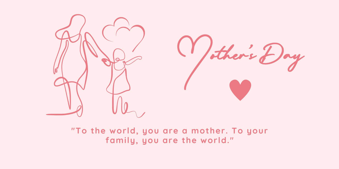 Mother's day quote and illustration