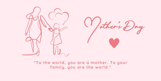 Mother's day quote and illustration