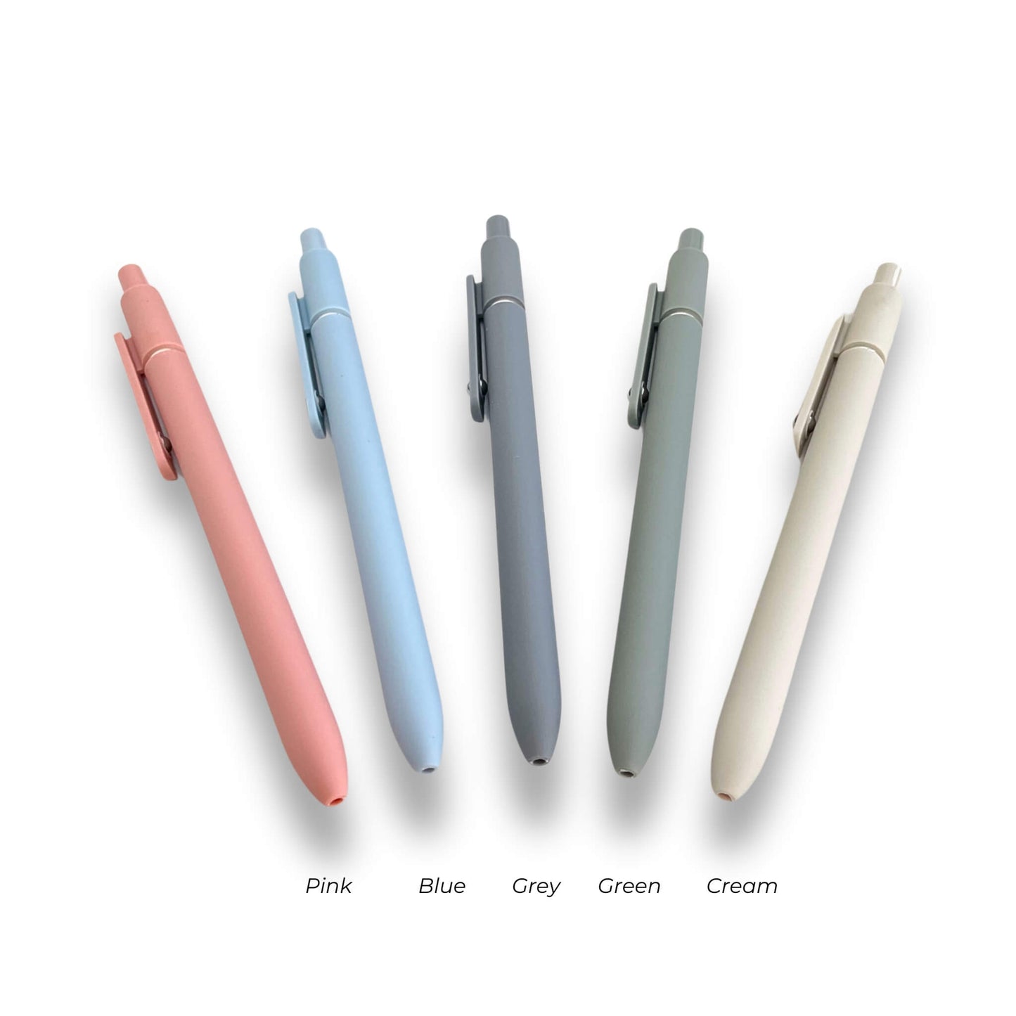 Ballpoint pens in assorted colours with black ink