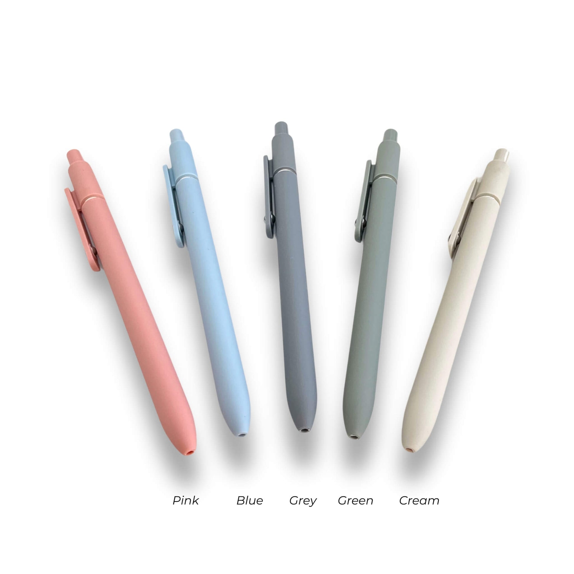 Ballpoint pens in assorted colours with black ink