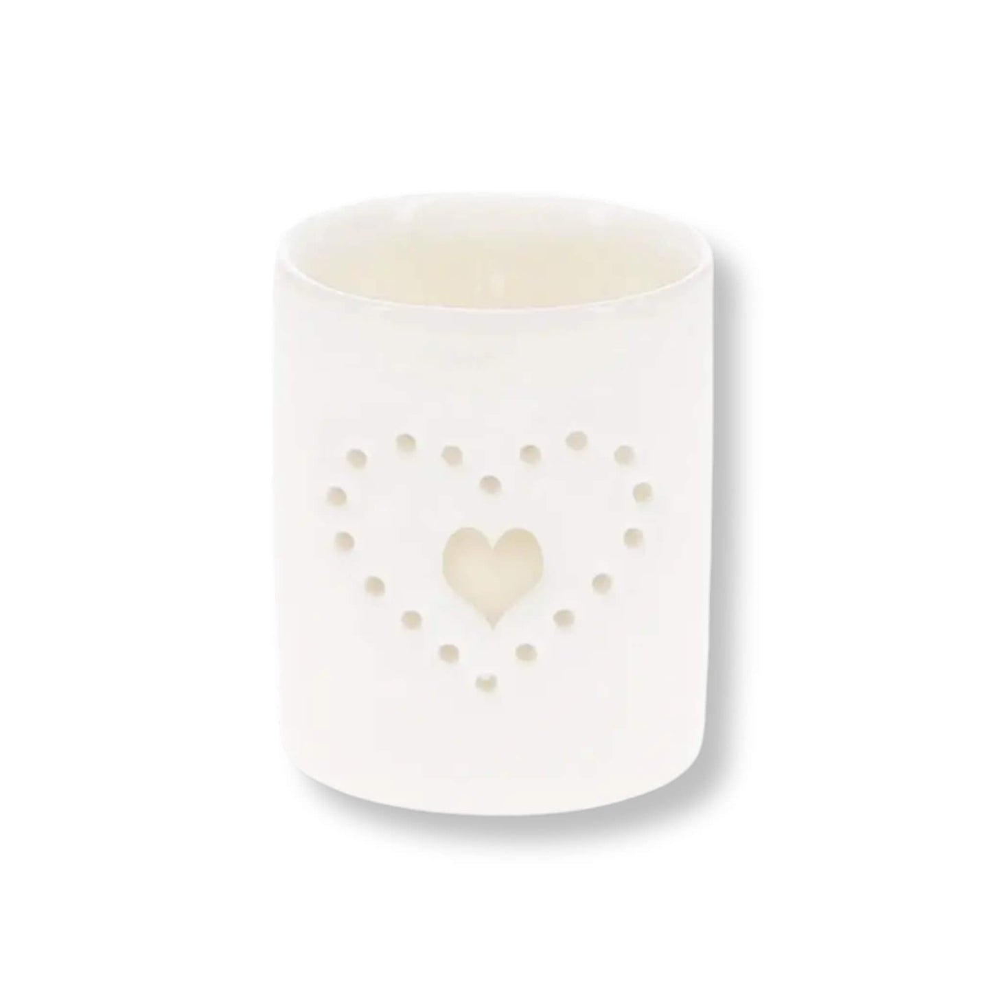 Heart Ceramic Tealight Holder