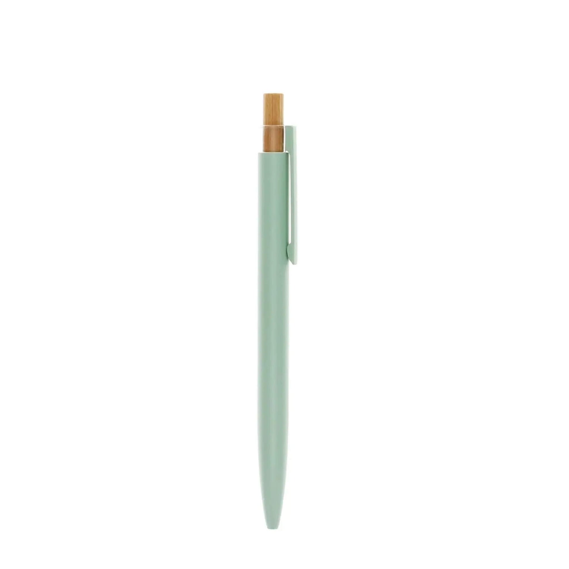 Eco-friendly mint green ballpoint pen