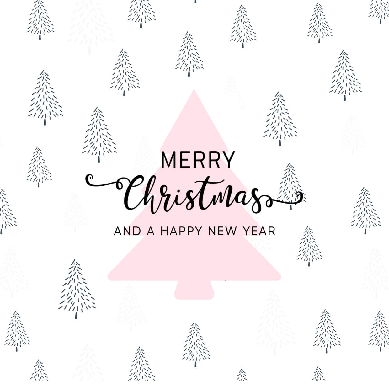 Christmas Tree Notecard