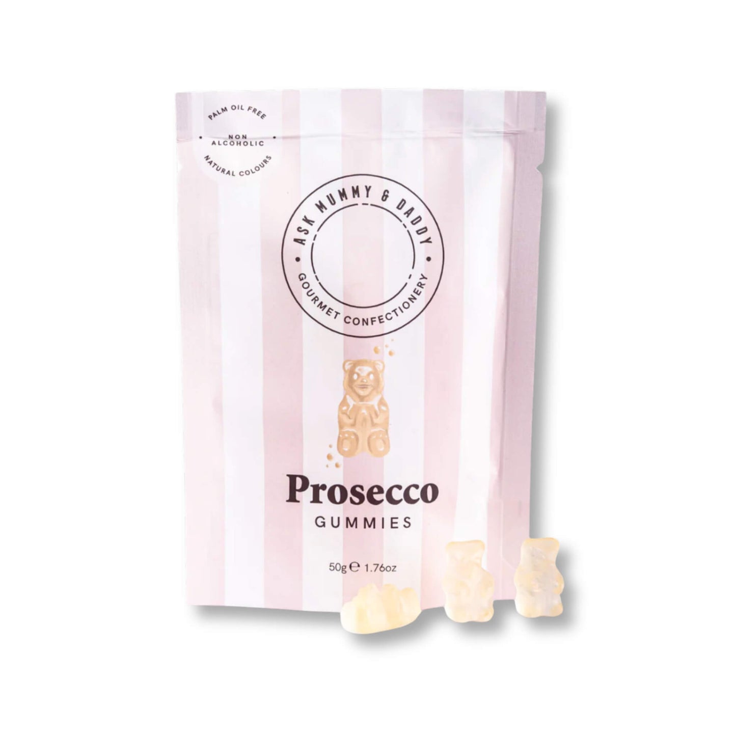 Prosecco flavour cocktail gummy sweets