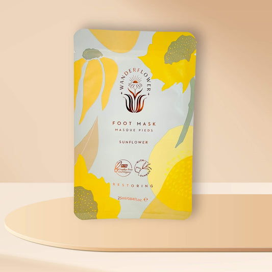 Restoring Sunflower Foot Mask